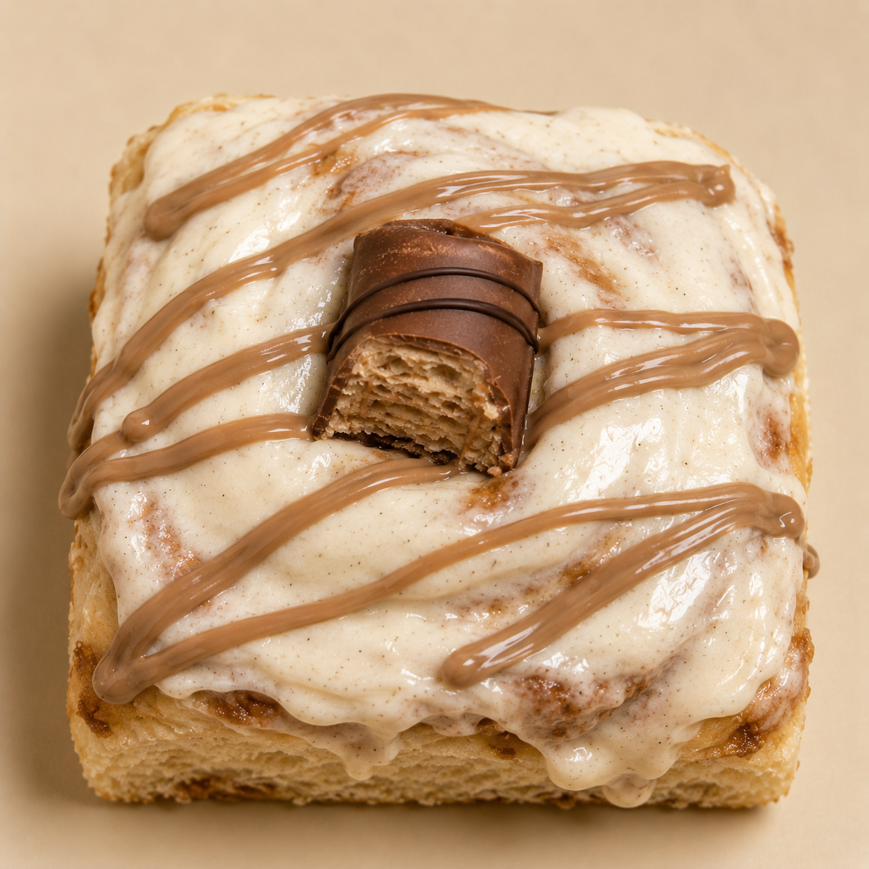Kinder Bueno Roll cinnamon roll